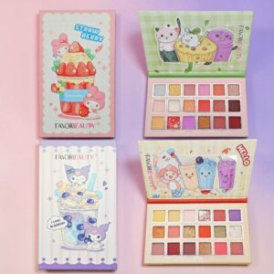 Paleta GOURMAND con 18 colores juveniles, son 4 diferentes Mod.ES6451