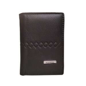 Cartera Triple de Piel con Cierre Interior Lateral ZC1926785ZC