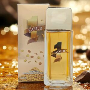 Perfume para caballero 1 GOLD c?lido especiado dulce . Con 100 ml. Dupe / inspiraci?n PC7205