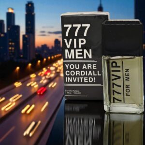 Perfume para caballero 777 Vip vodka y vibrante. Con 100 ml. Dupe / inspiraci?n PC7202