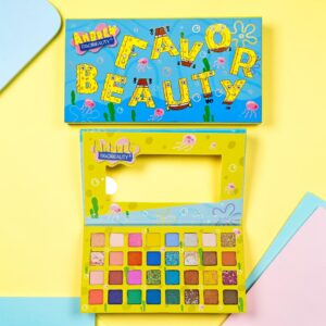 Paleta Bob con 32 tonos variados, tonos c?lidos, juveniles, k-beauty ES6101