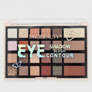 Paleta de sombras EYEshadow Blush Contour con 24 tonos variados 6487