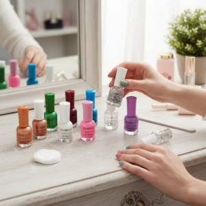 Set de Barniz, esmalte para u?as con 12 piezas, diferentes colores N1-4D