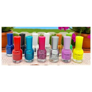 Set de Barniz, esmalte para u?as con 12 piezas, diferentes colores N1-QNEW2