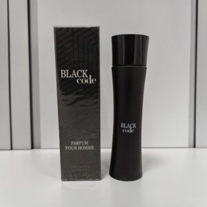 Perfume para caballero BLACK CODE aroma cuero floral. Con 100 ml. Dupe / inspiraci?n 230177EX