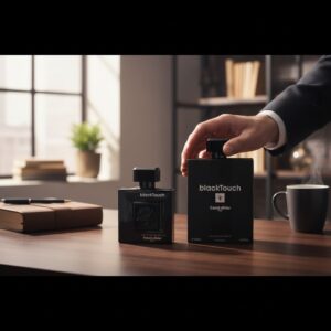 Perfume para caballero BLACK TOUCH aroma amaderado c?trico. Con 100 ml. Dupe / inspiraci?n B987-4MY