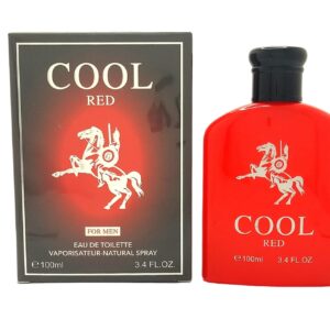 Perfume para caballero COOL RED aroma dulce especiado. Con 100 ml. Dupe / inspiraci?n MY006