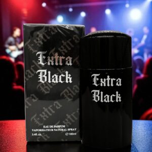 Perfume para caballero EXTRA BLACK aroma dulce, c?trico y amaderado. Con 100 ml. Dupe / inspiraci?n PC7230