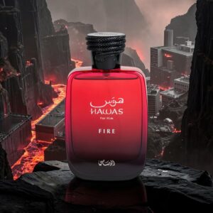 Perfume para caballero HAWAS FIRE fresco, frutal, anim?lico con 100 ml. Dupe / inspiraci?n