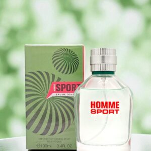 Perfume para caballero HOMME SPORT aroma verde. Con 100 ml. Dupe / inspiraci?n VL8805-1