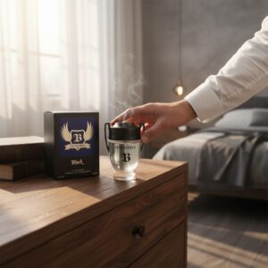 Perfume para caballero INVINCIBLE BLACK aroma frutal maduro. Con 100 ml. Dupe / inspiraci?n 230608