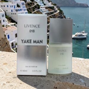 Perfume para caballero YAKE MAN fresco, c?trico, diferente con 90 ml. Dupe / inspiraci?n LIV-018 caja