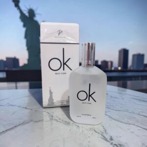 Perfume para neutral unisex OK NEW YORK. Con 100 ml. Dupe / inspiraci?n PC7222