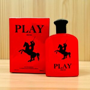 Perfume para caballero PLAY RED aroma afrutado c?trico especiado. Con 100 ml. Dupe / inspiraci?n 139997LL