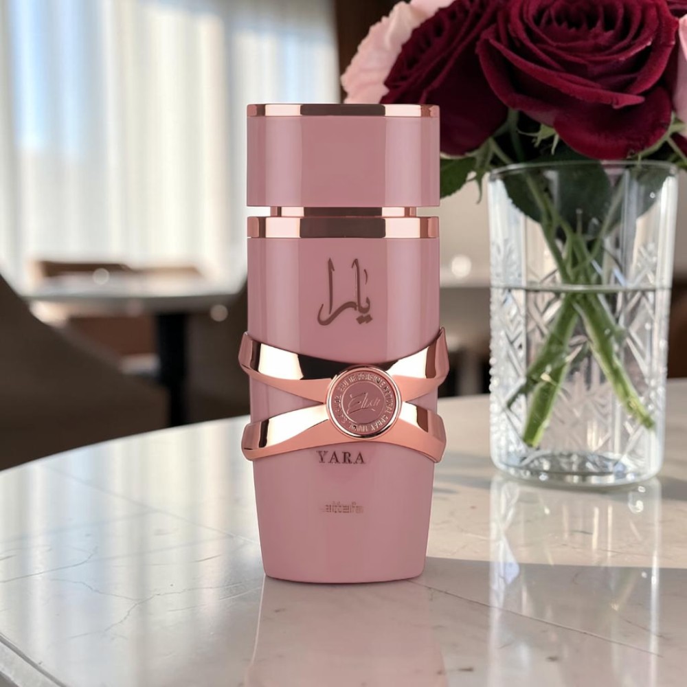 Perfume para mujer YARA ELIXIR dulce, fresa, atalcado con 100 ml. Dupe / inspiraci?n