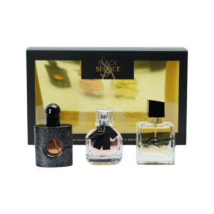 Set de perfumes Mini para mujer BLACK SEDUCE con 3 piezas de 30 ml. Dupe / inspiración