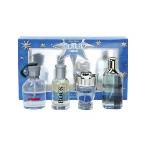 Set de perfumes Mini para hombre ENTHUSIASM con 4 piezas de 25 ml. Dupe / inspiración