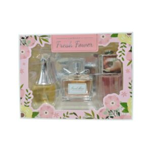 Set de perfumes Mini para mujer FRESH FLOWER con 3 piezas de 25 ml. Dupe / inspiración
