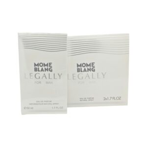Perfume mini para hombre MOME BLANG LEGALLY BCO de 50 ml. Dupe / inspiración