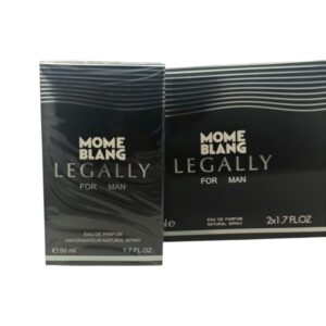 Perfume mini para hombre MOME BLANG LEGALLY NEG de 50 ml. Dupe / inspiración