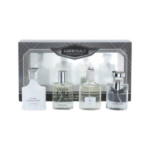 Set de perfumes Mini para hombre THE MEN'S PERFUM SUIT con 4 piezas de 25 ml. Dupe / inspiración