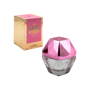 Perfume para mujer WOMAN TRILLION ROSE con 100 ml. Dupe / inspiración